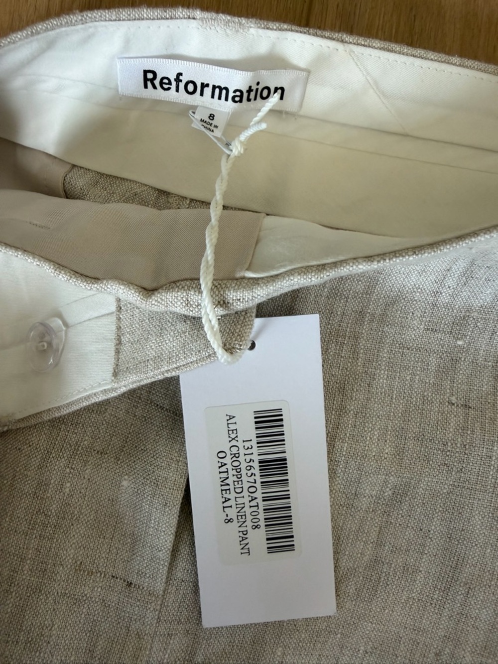 Reformation Alex Linen pants - Picture 3 of 9